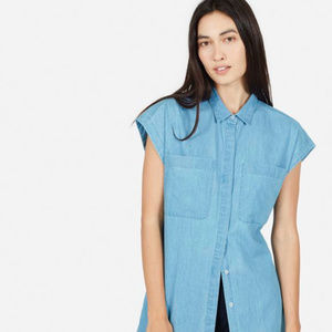 Short-Sleeve Shirt Dress